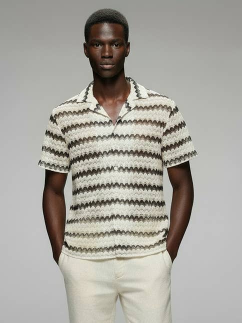 Riviera Crochet Shirt