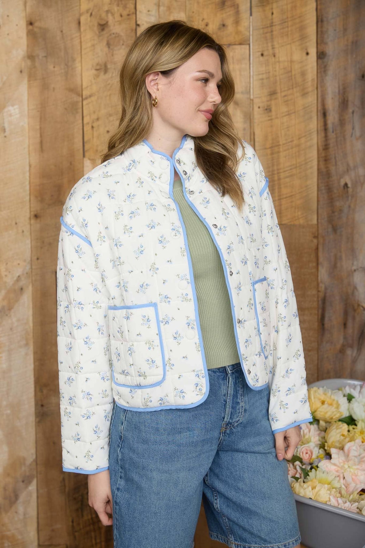 Garden Stroll Puffer Jacket