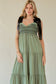 Nicole Bow Tie Maxi Dress