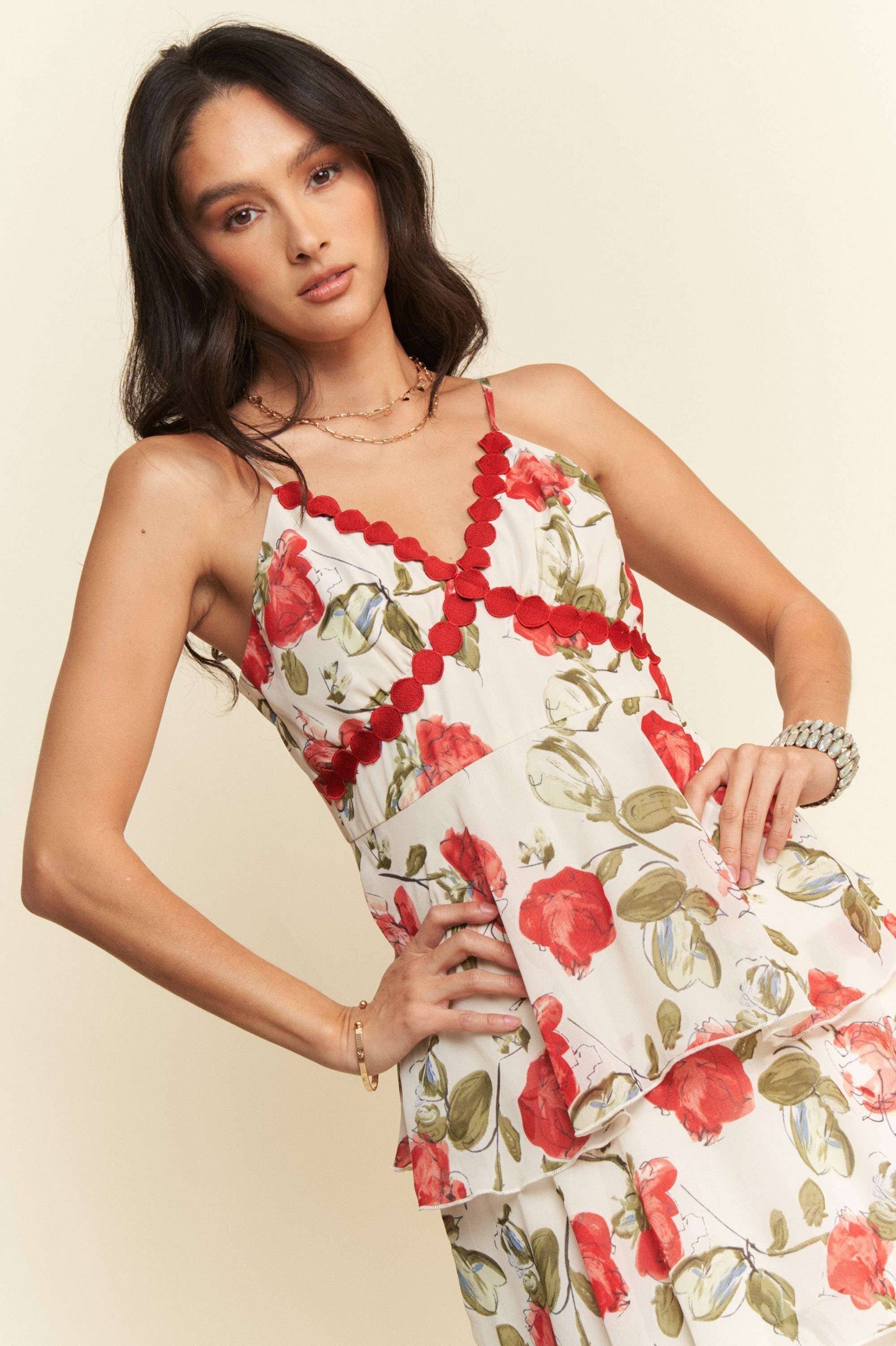 Valencia Tiered Maxi