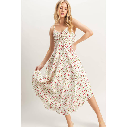 Lucy Ditsy Floral Midi Dress