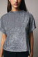Sequin Velvet Top