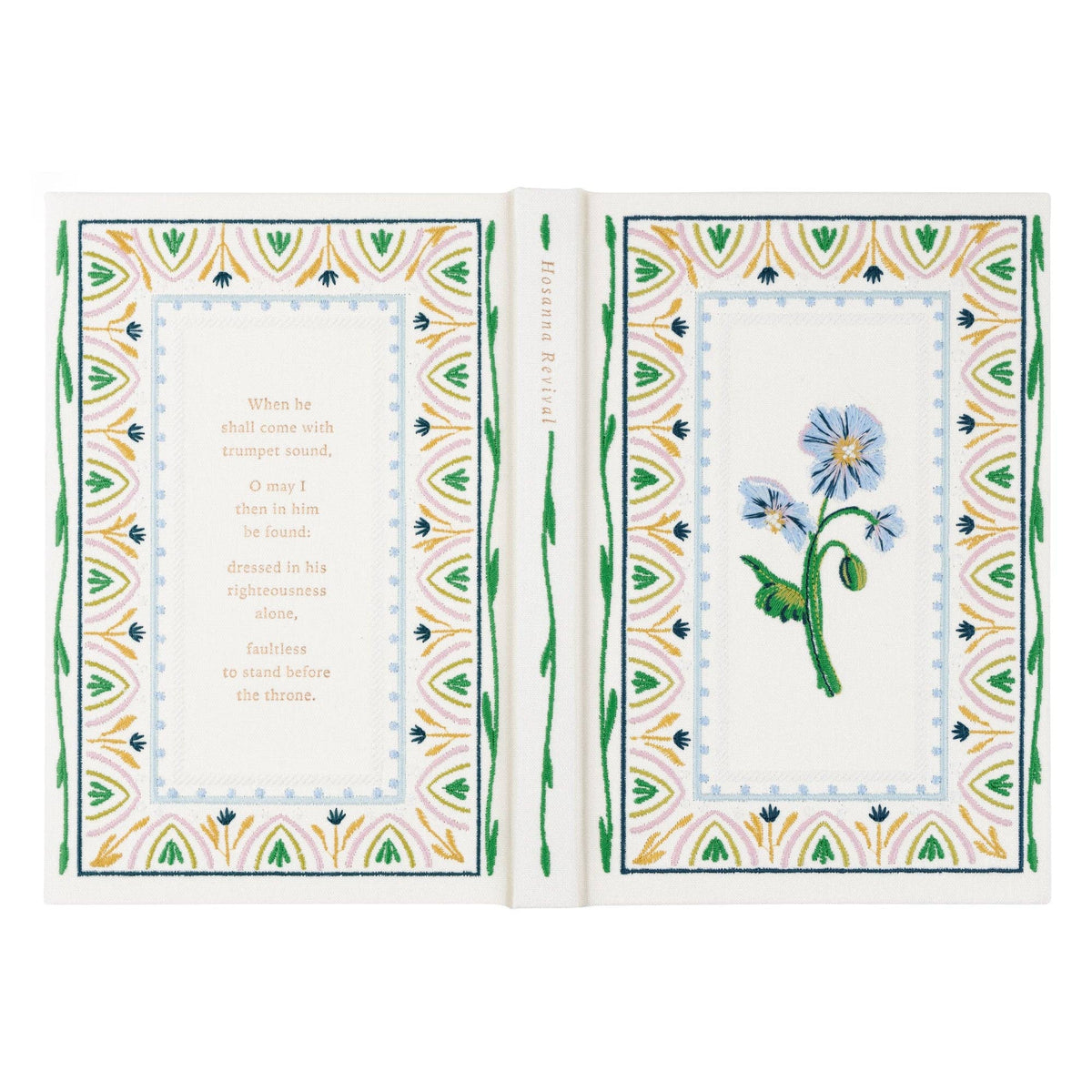 Lisbon Embroidered Journal