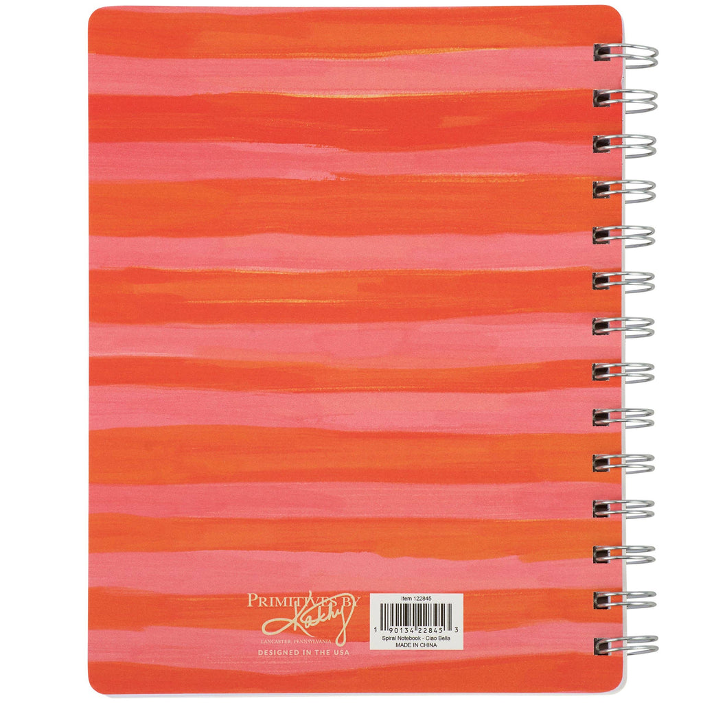 Ciao Bella Spiral Notebook