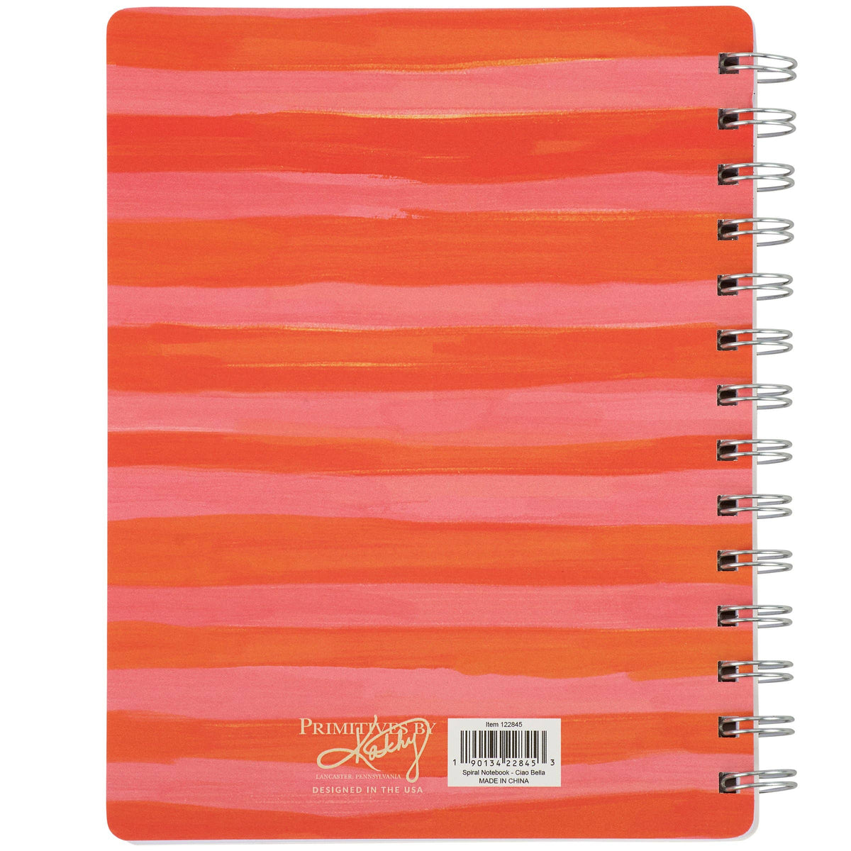 Ciao Bella Spiral Notebook