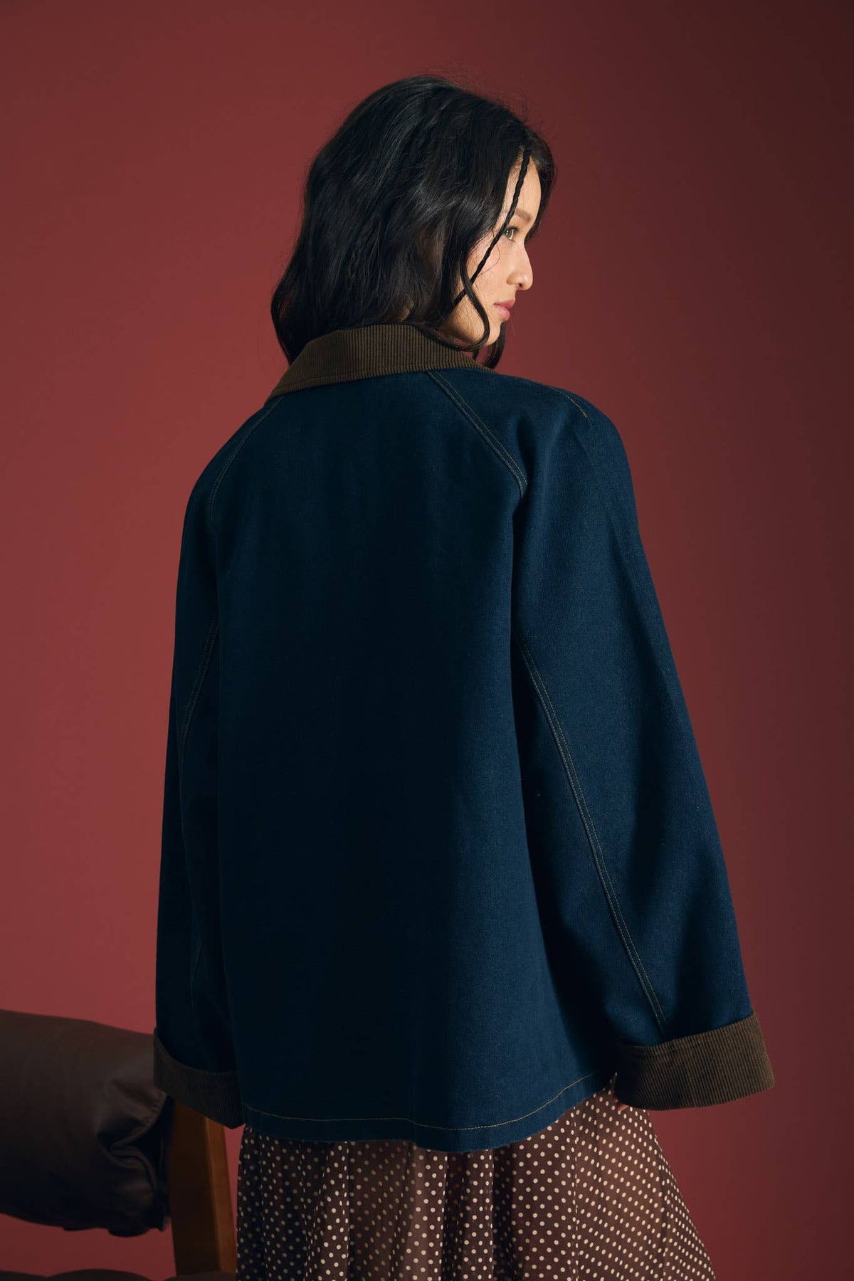Corduroy Dream Denim Jacket