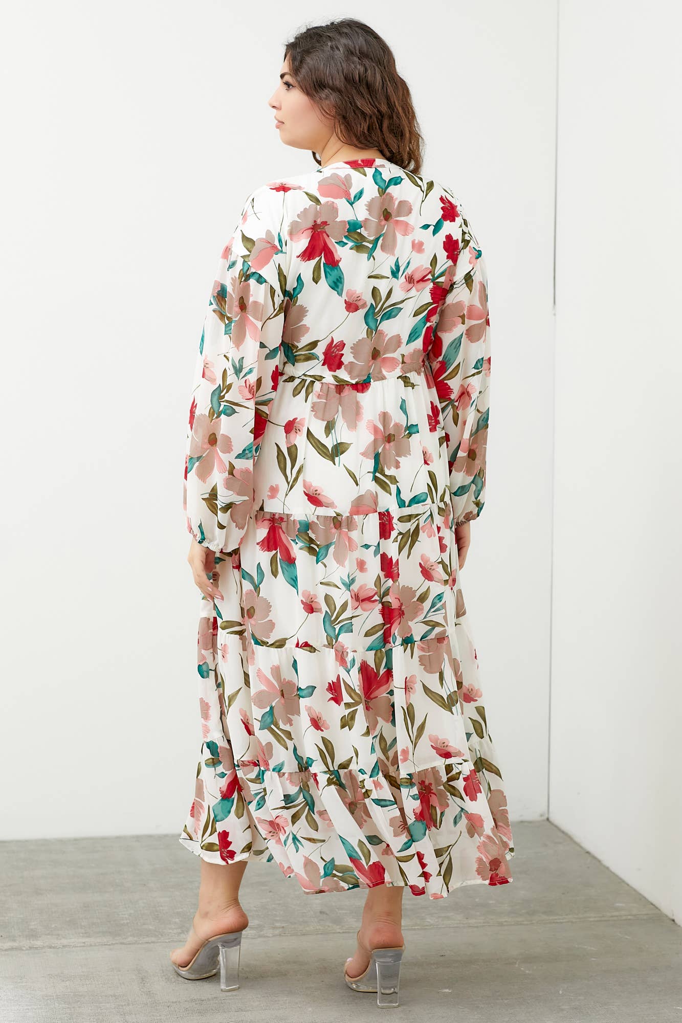 Bernice Floral Print Maxi Dress