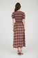 Lila Plaid Dress