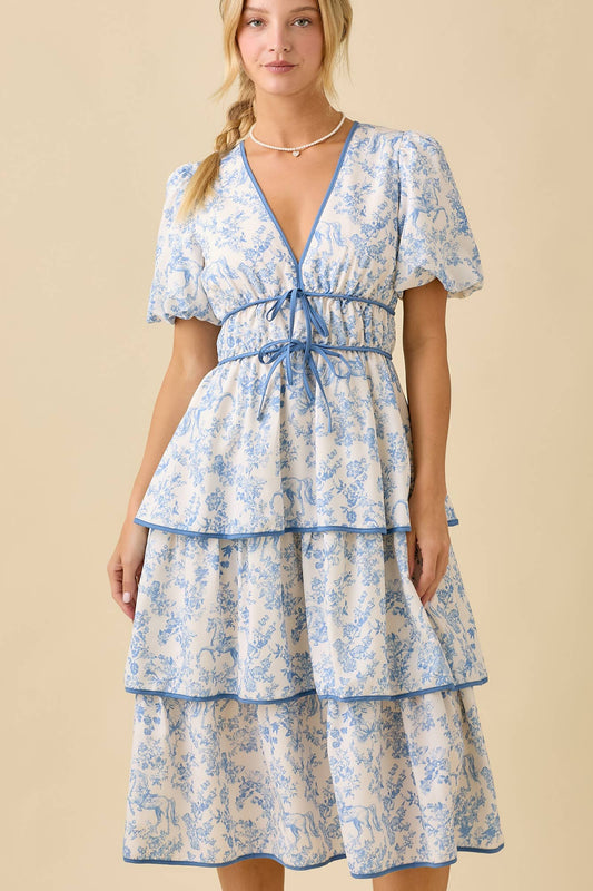 Prairie Toile Dress