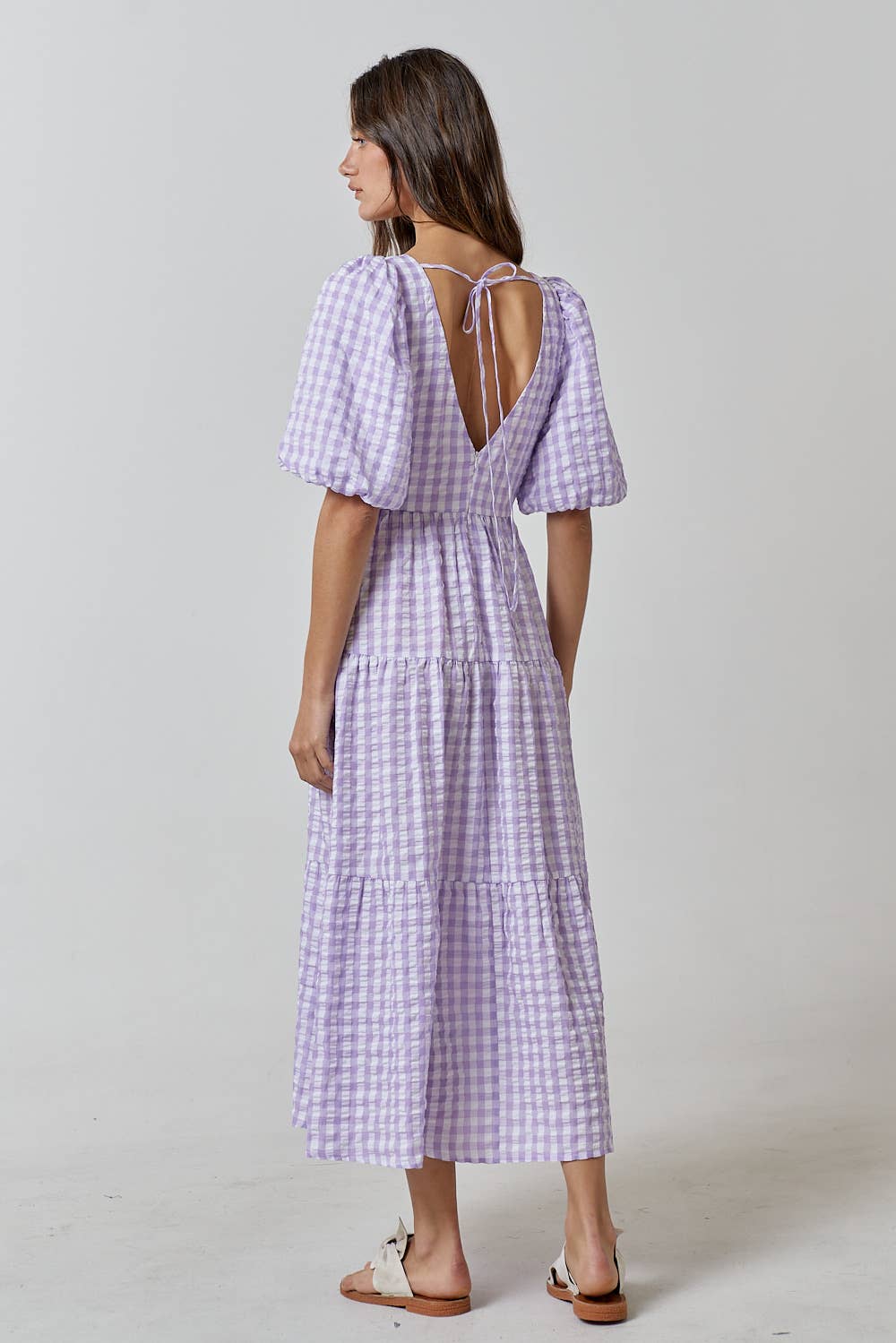 Rae Puff Sleeve Maxi Dress