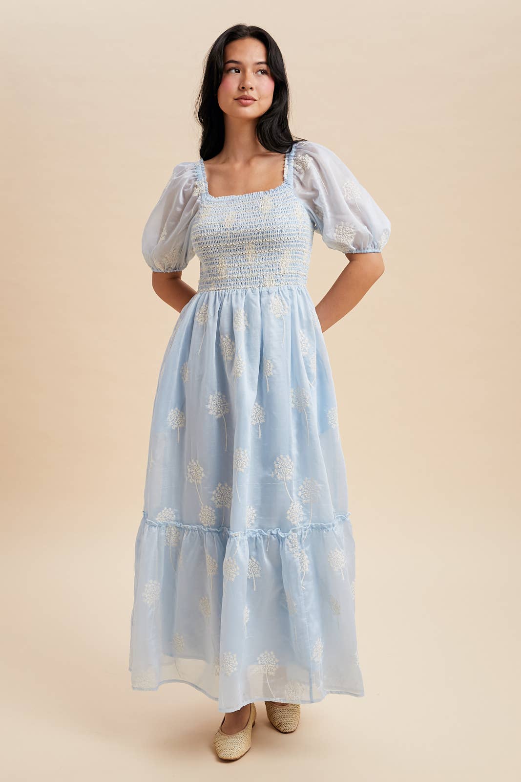 Dandelion Fields Maxi Dress