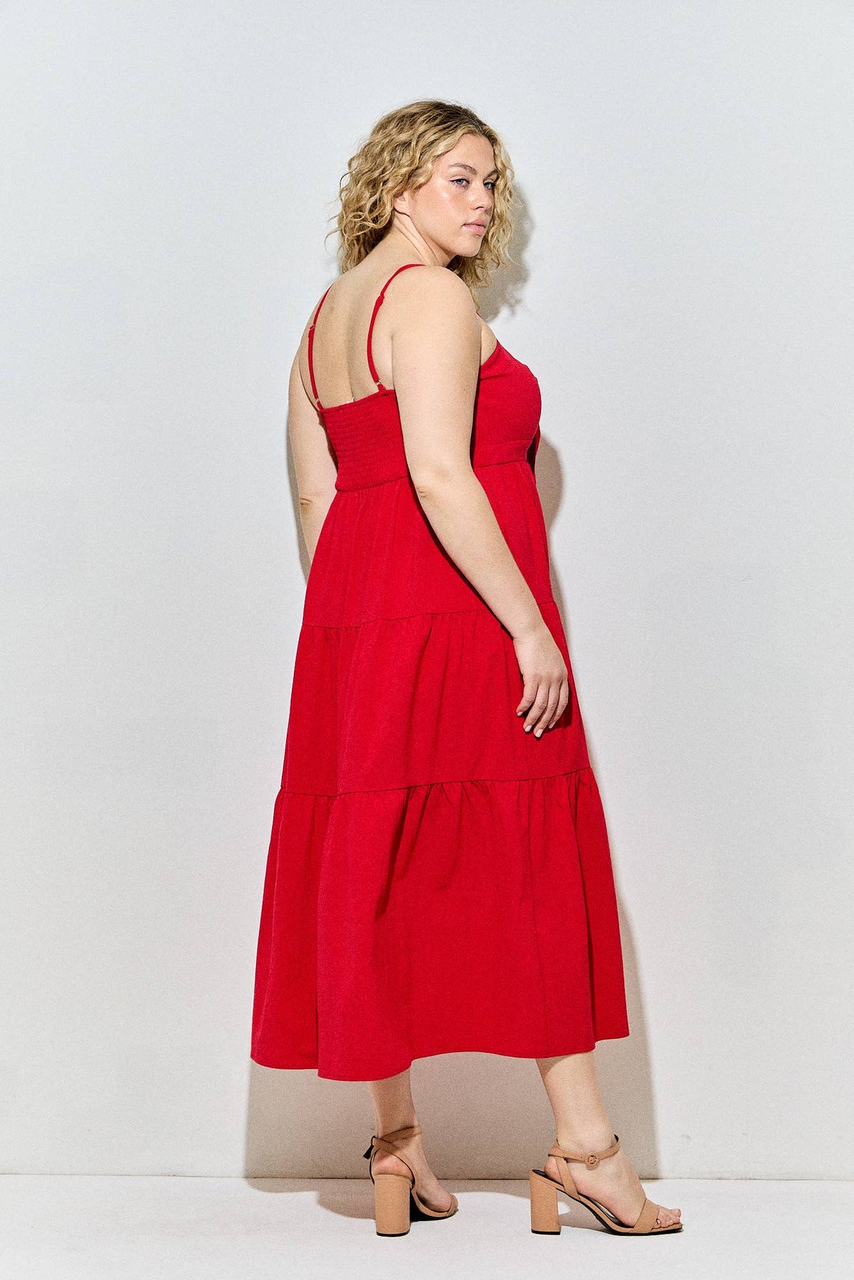 Sunset Stroll Front Tie Maxi Dress