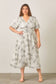 Olivia Crinkle Midi Dress