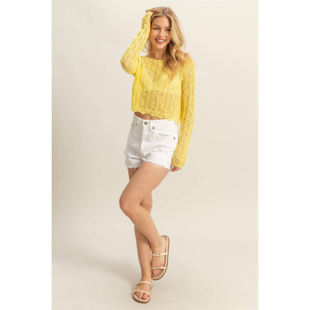 Wispy Crochet Top