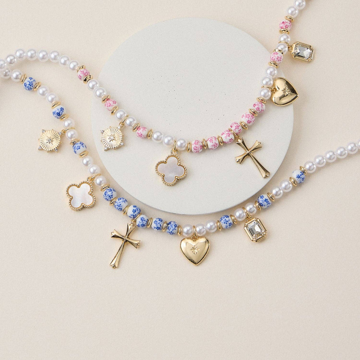 Faith & Love Pearl Necklace