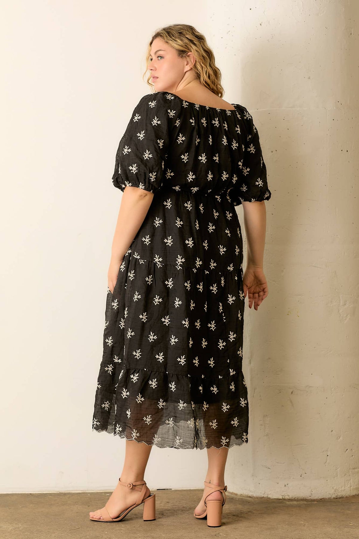 Moonlit Meadow Midi Dress