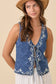 Marlowe Denim Vest