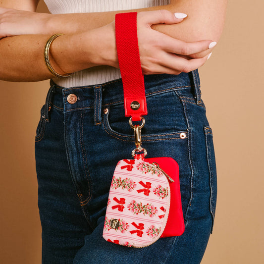 Duo Pouch Wristlet-Oh So Merry