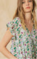 Casey Floral Ruffle Sleeve Dress